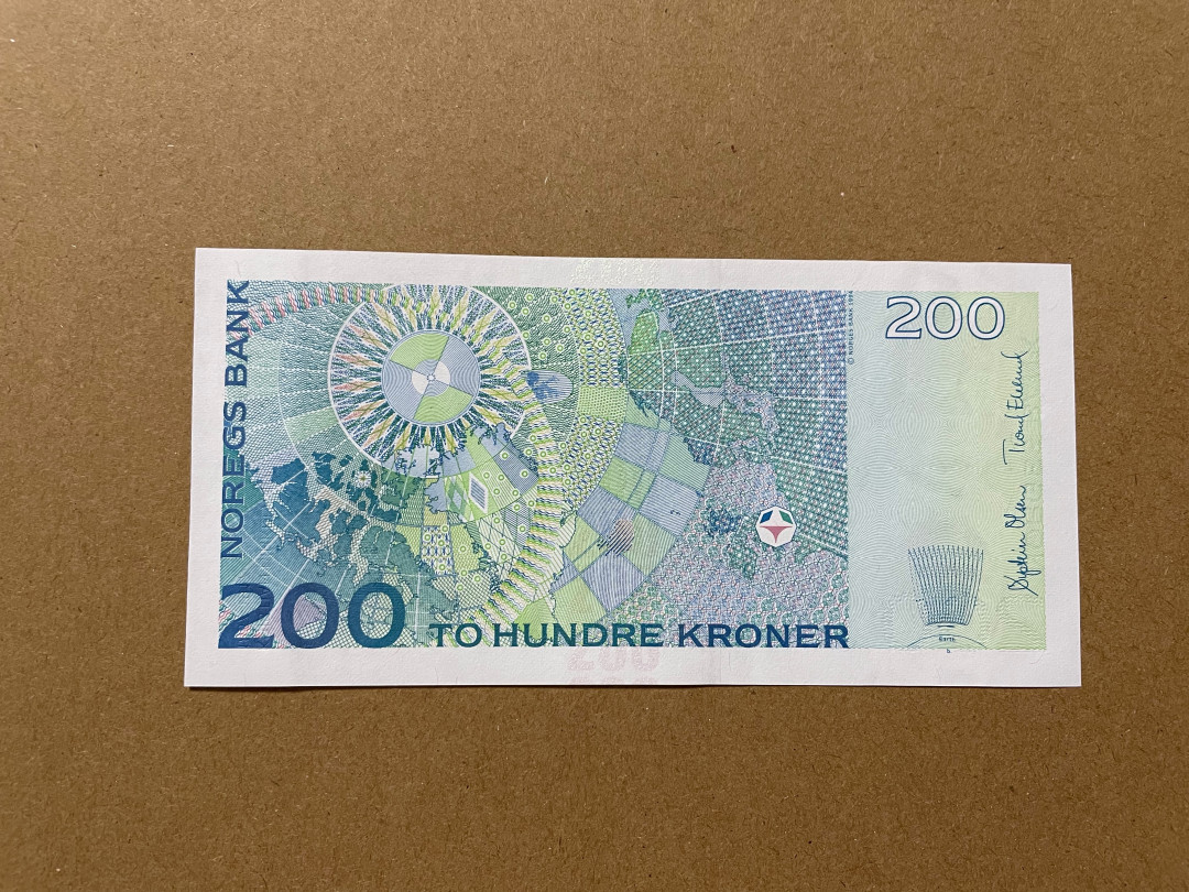 《张总收藏》30期—精品荟萃 挪威200克朗 UNC A冠