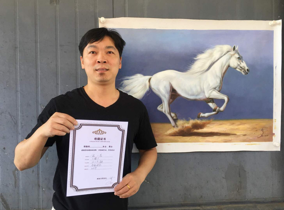 【鲸贝乐淘★自动结拍】千字文·第“欣奏累遣，戚谢欢招”号拍卖·两拍包邮 【名家油画】60*90，腾