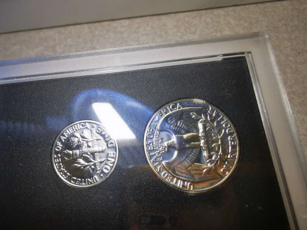 【鲸贝乐淘★自动结拍】千字文·第“欣奏累遣，戚谢欢招”号拍卖·两拍包邮 【美国🇺🇸 ★精制币】1968年套装精制币，略有小小氧化点，全套精美