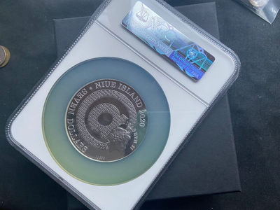 【随心拍&Getcoins】钱币拍卖九十三期～ 【纽埃】艺术系列黄金泪【ngc69】