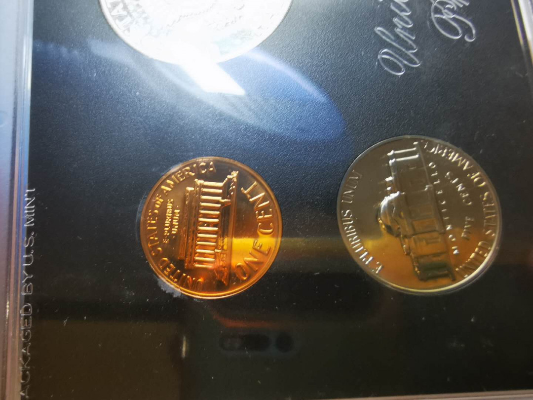 【鲸贝乐淘★自动结拍】千字文·第“欣奏累遣，戚谢欢招”号拍卖·两拍包邮 【美国🇺🇸 ★精制币】1968年套装精制币，略有小小氧化点，全套精美