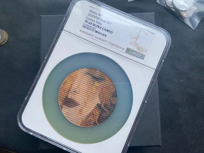 【随心拍&Getcoins】钱币拍卖九十三期～ 【纽埃】艺术系列黄金泪【ngc69】