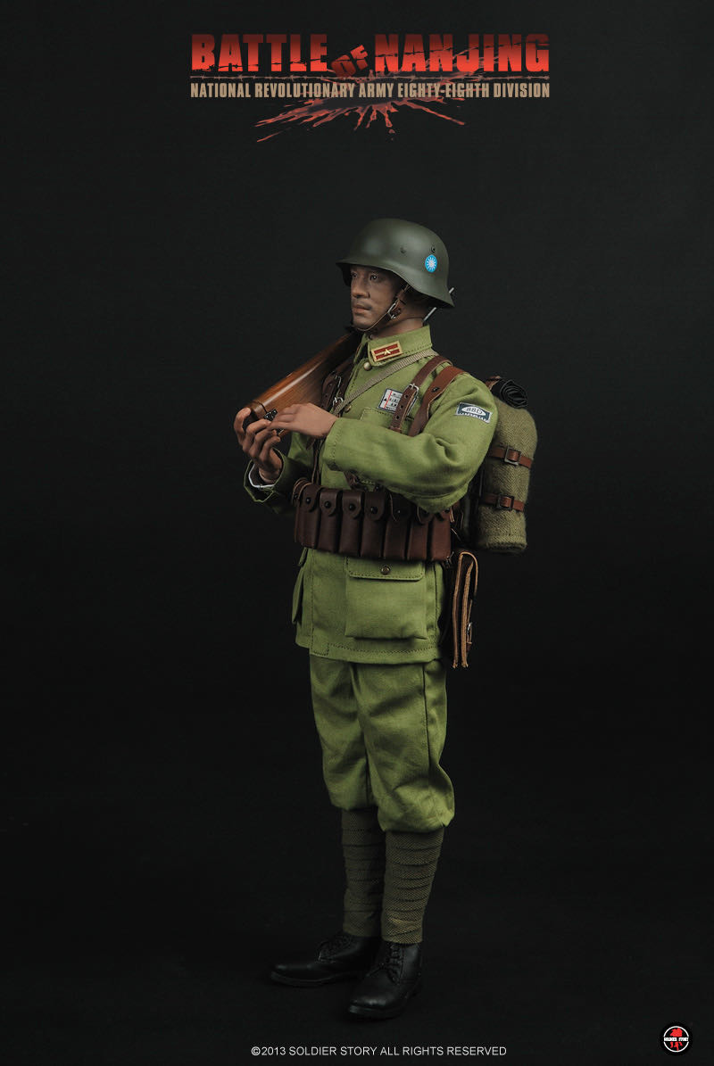 零元拍：Soldierstory 绝版神物 1/6 南京保卫战- 中国国民革命军 -第88师，全新未拆。