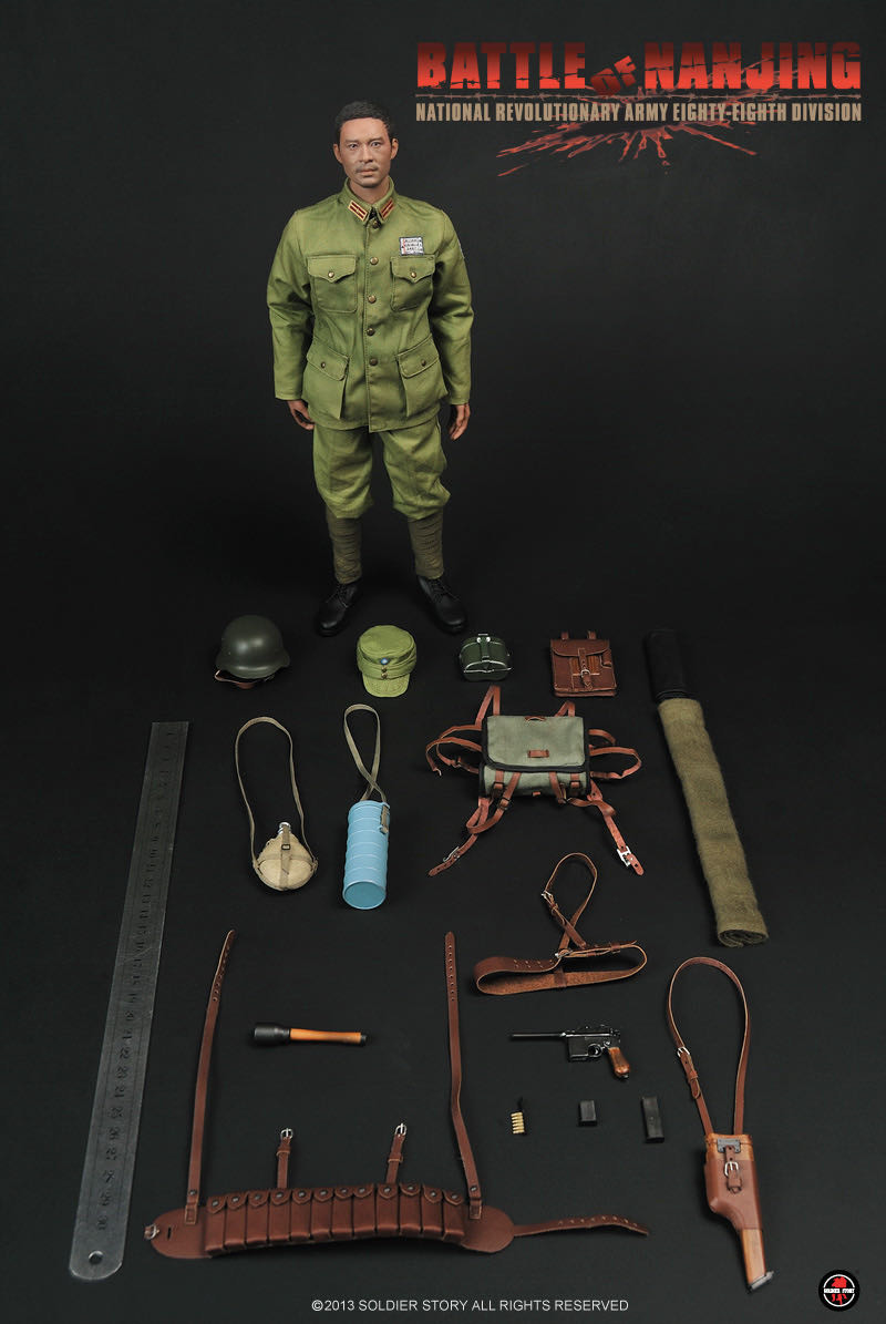 零元拍：Soldierstory 绝版神物 1/6 南京保卫战- 中国国民革命军 -第88师，全新未拆。