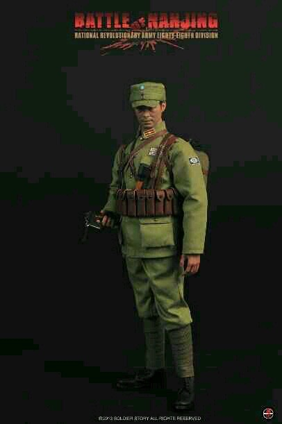 零元拍：Soldierstory 绝版神物 1/6 南京保卫战- 中国国民革命军 -第88师，全新未拆。