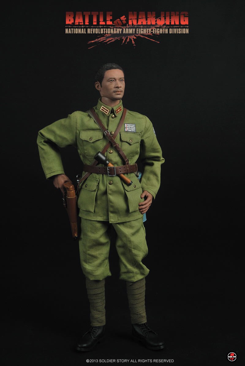 零元拍：Soldierstory 绝版神物 1/6 南京保卫战- 中国国民革命军 -第88师，全新未拆。