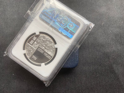 【随心拍&Getcoins】钱币拍卖九十三期～ 【克劳斯获奖币】【芬兰】海伦娜精制银币