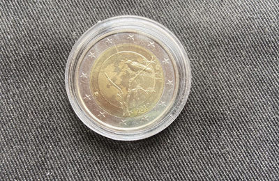 【随心拍&Getcoins】钱币拍卖九十三期～ - 【芬兰】芬兰乌鸦2欧元普制币