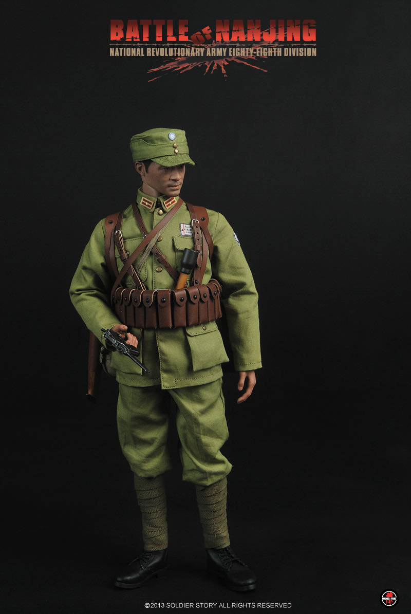 零元拍：Soldierstory 绝版神物 1/6 南京保卫战- 中国国民革命军 -第88师，全新未拆。