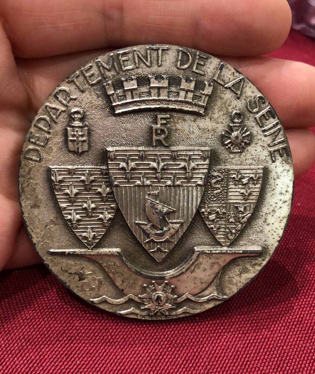 艺术麦朵尔第二十三场拍卖 塞纳省银奖章