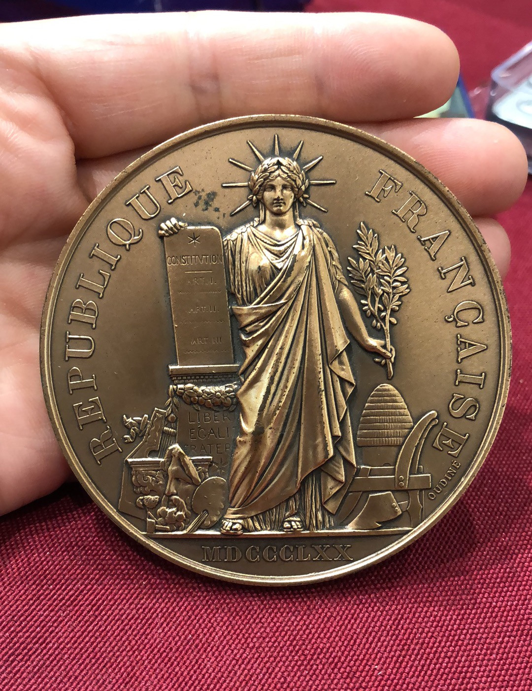 艺术麦朵尔第二十三场拍卖 共和国女神