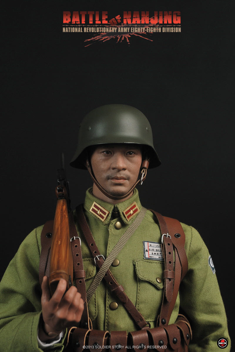 零元拍：Soldierstory 绝版神物 1/6 南京保卫战- 中国国民革命军 -第88师，全新未拆。