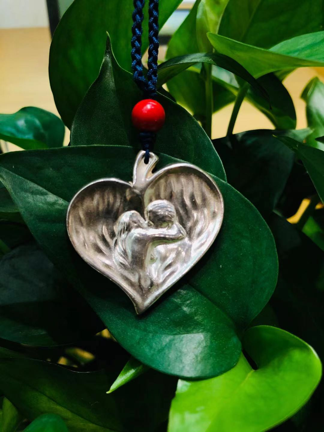 喜迎🐂年艺术麦朵尔第十九场拍卖 永结同心银吊坠