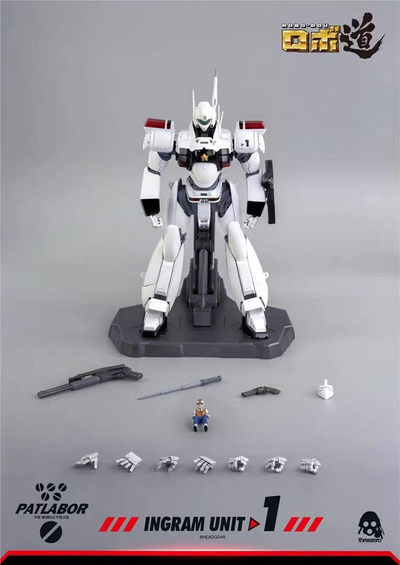 零元拍：Threezero 3Z0104 1/35 机动警察 ROBO英格拉姆 1号机 可动人偶，全新未拆。 - 零元拍：Threezero 3Z0104 1/35 机动警察 ROBO英格拉姆 1号机 可动人偶，全新未拆。
