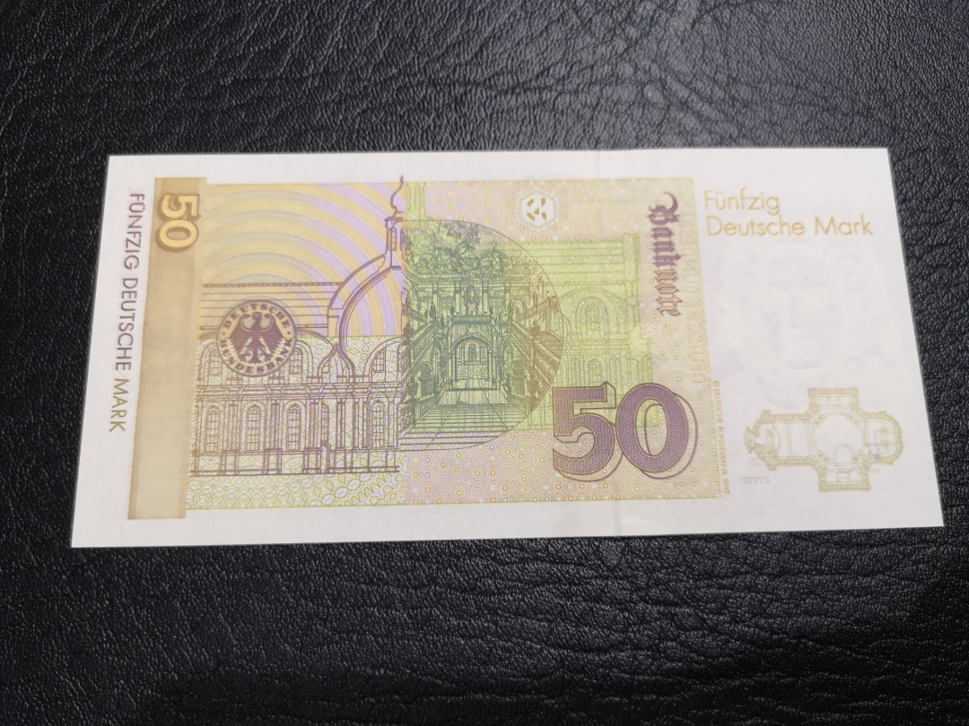 《外钞收藏家》第一百一十七期拍卖 1996德国末版50马克 全新UNC 补号