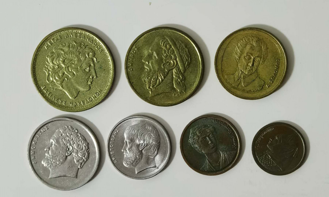 北京马甸外币专卖微拍第五十七期，非贵金属纪念币，流通币专场，陆续上新，欢迎光临 希腊