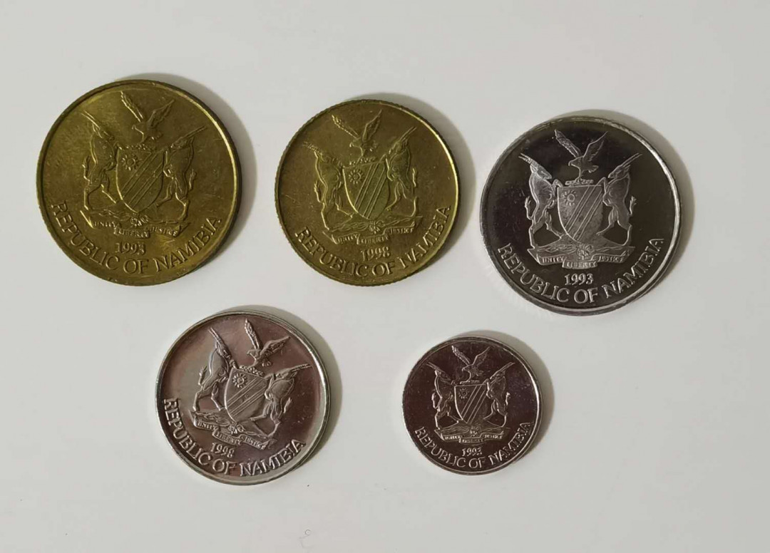 北京马甸外币专卖微拍第五十七期，非贵金属纪念币，流通币专场，陆续上新，欢迎光临 纳米比亚
