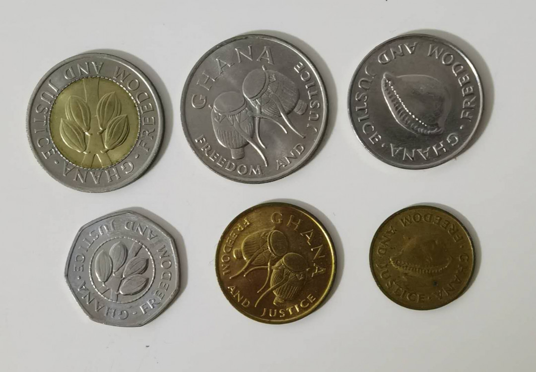 北京马甸外币专卖微拍第五十七期，非贵金属纪念币，流通币专场，陆续上新，欢迎光临 加纳