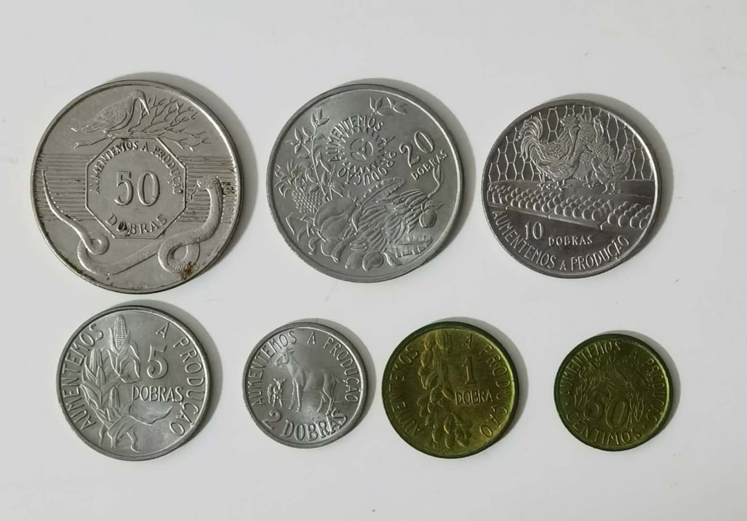 北京马甸外币专卖微拍第五十七期，非贵金属纪念币，流通币专场，陆续上新，欢迎光临 圣多美和普林西比