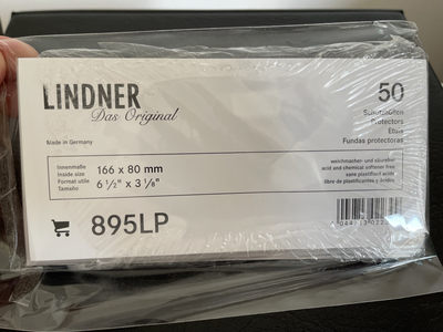 《外钞收藏家》第一百一十七期拍卖 - 林德裸币袋，一包50张，尺寸：166*80mm