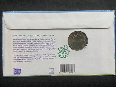 【随心拍&Getcoins】钱币拍卖九十四期～  【澳大利亚】1994年邮币封