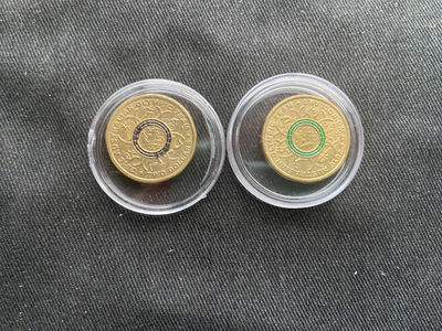 【随心拍&Getcoins】钱币拍卖九十四期～  - 【澳大利亚】彩色2澳元2枚【08奥运】