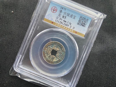 【随心拍&Getcoins】钱币拍卖九十四期～  - 光绪通宝【公博85】
