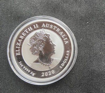 【随心拍&Getcoins】钱币拍卖九十四期～  【澳大利亚】2020年1oz短尾矮袋鼠投资银币