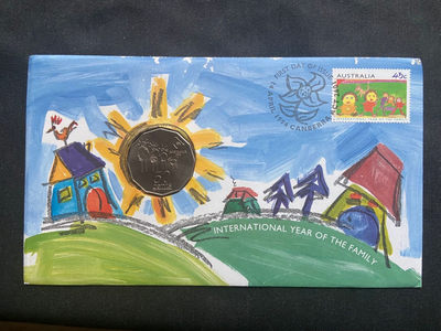 【随心拍&Getcoins】钱币拍卖九十四期～  【澳大利亚】1994年邮币封