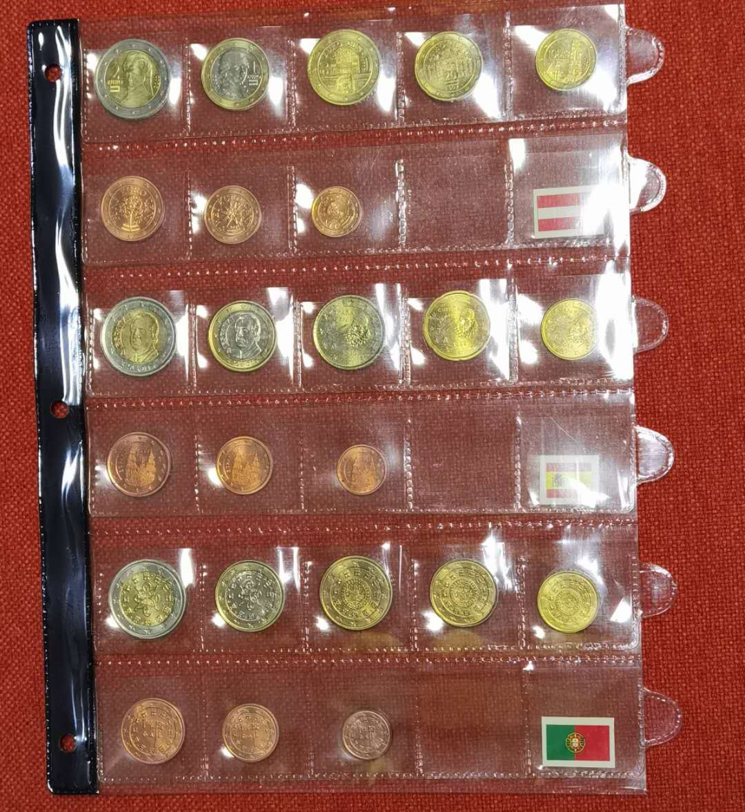 北京马甸外币专卖微拍第五十七期，非贵金属纪念币，流通币专场，陆续上新，欢迎光临 好品欧元区原始12国欧元全套