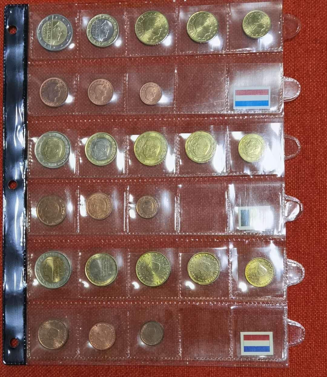 北京马甸外币专卖微拍第五十七期，非贵金属纪念币，流通币专场，陆续上新，欢迎光临 好品欧元区原始12国欧元全套