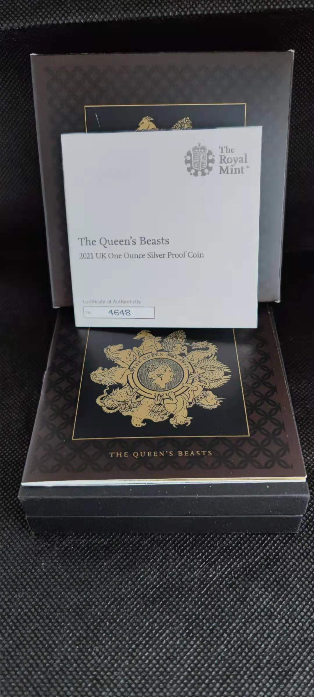 【随心拍&Getcoins】钱币拍卖第九十五期～ 英国神兽十合一 1盎司银币