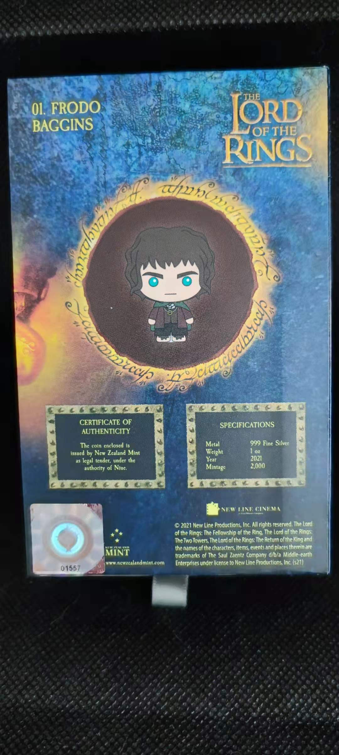 【随心拍&Getcoins】钱币拍卖第九十五期～ chibi指环王系列佛罗多﹒巴金斯