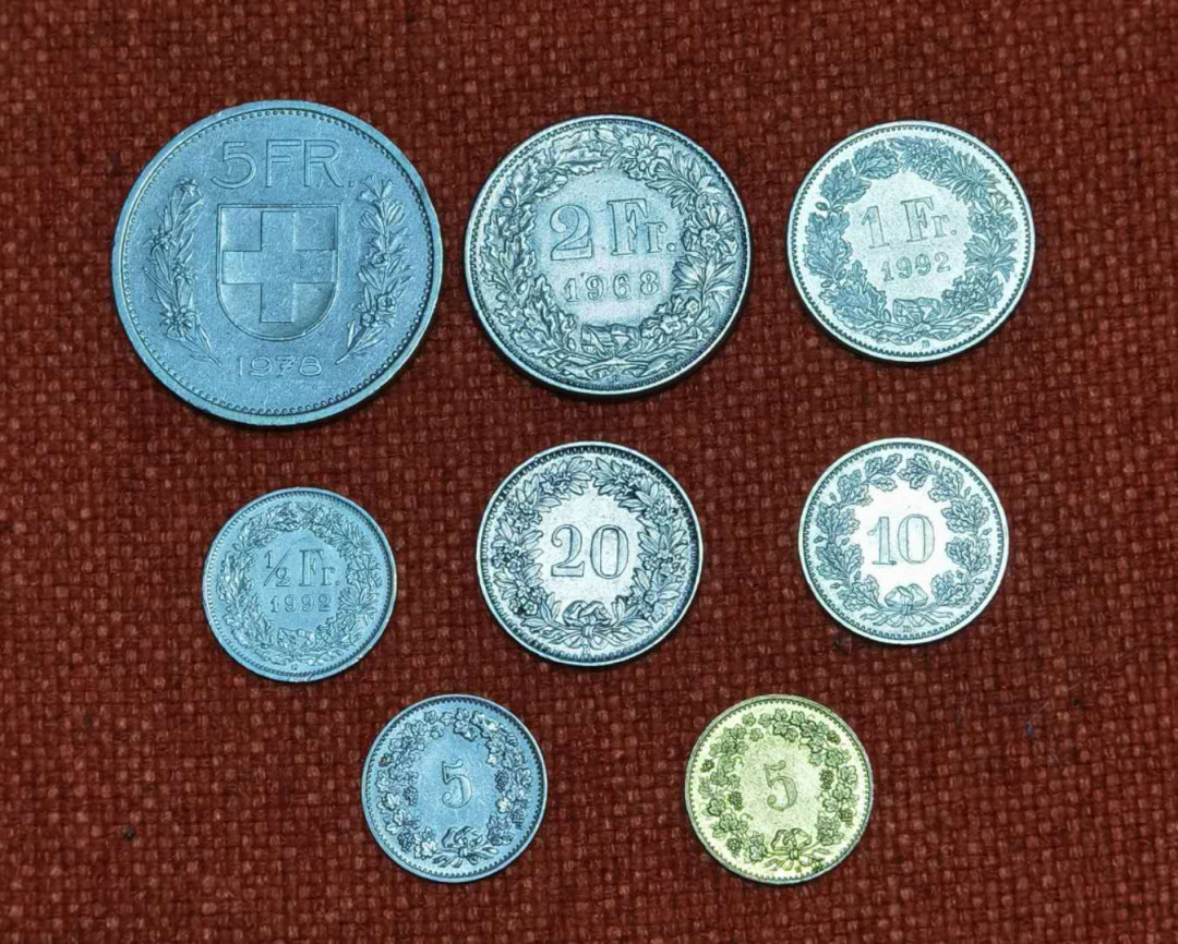 北京马甸外币专卖微拍第五十七期，非贵金属纪念币，流通币专场，陆续上新，欢迎光临 瑞士