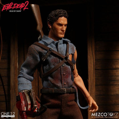 零元拍：Mezco Toyz蚂蚁：1/12《鬼玩人2/Evil Dead 2》- ASH 6寸可动人偶全新未拆。 - 零元拍：Mezco Toyz蚂蚁：1/12《鬼玩人2/Evil Dead 2》- ASH 6寸可动人偶全新未拆。