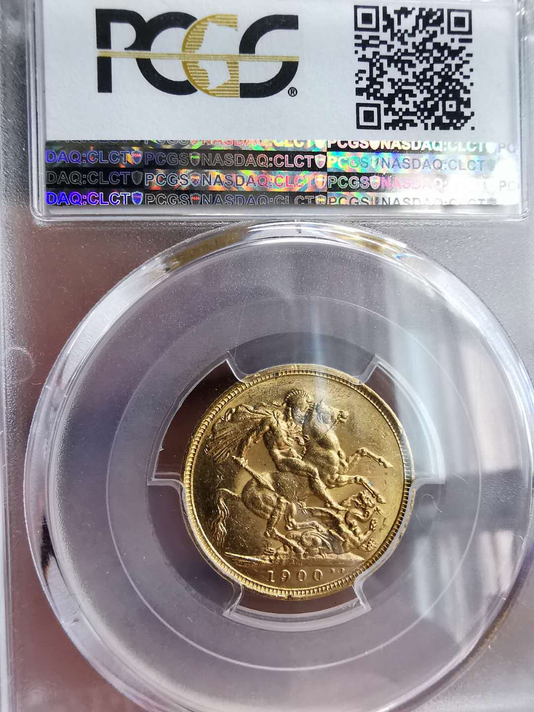 凡希社世界钱币微拍第一百六十四期 荐！1900澳大利亚老维索维林金币PCGS-MS61