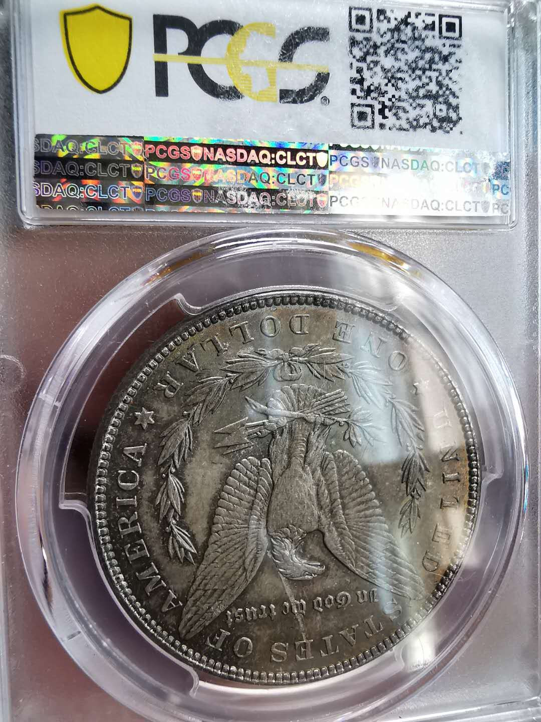 凡希社世界钱币微拍第一百六十四期 1886美国摩根壹圆PCGS-MS64五彩！