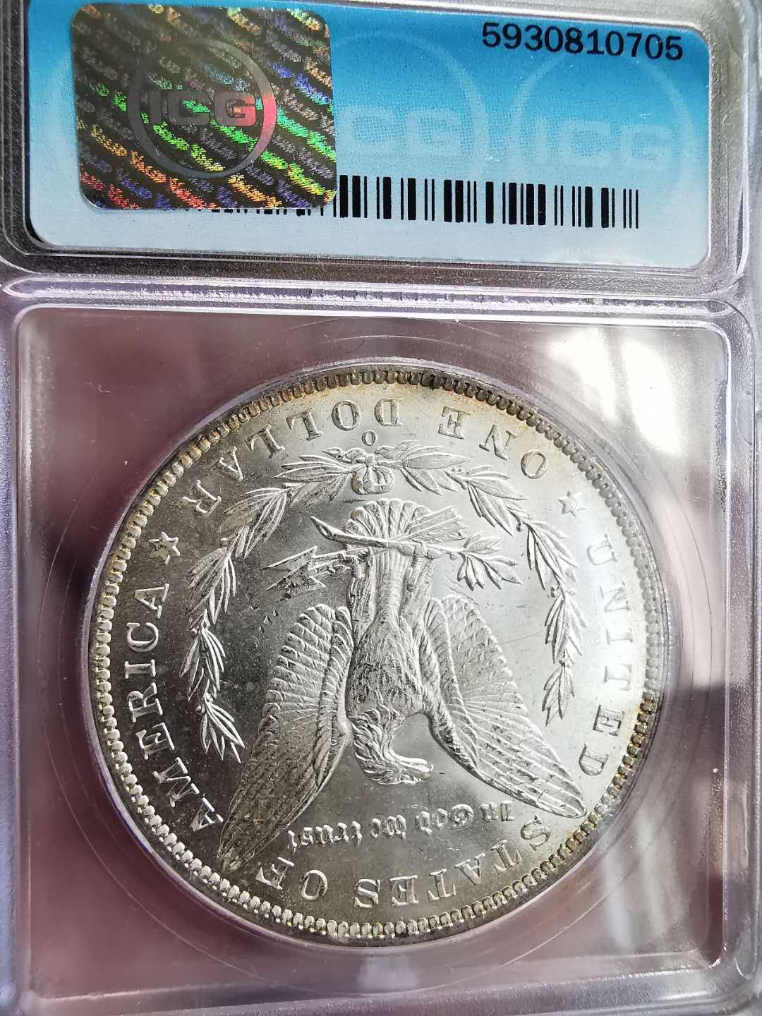 凡希社世界钱币微拍第一百六十四期 1885O美国摩根壹圆ICG-MS64+