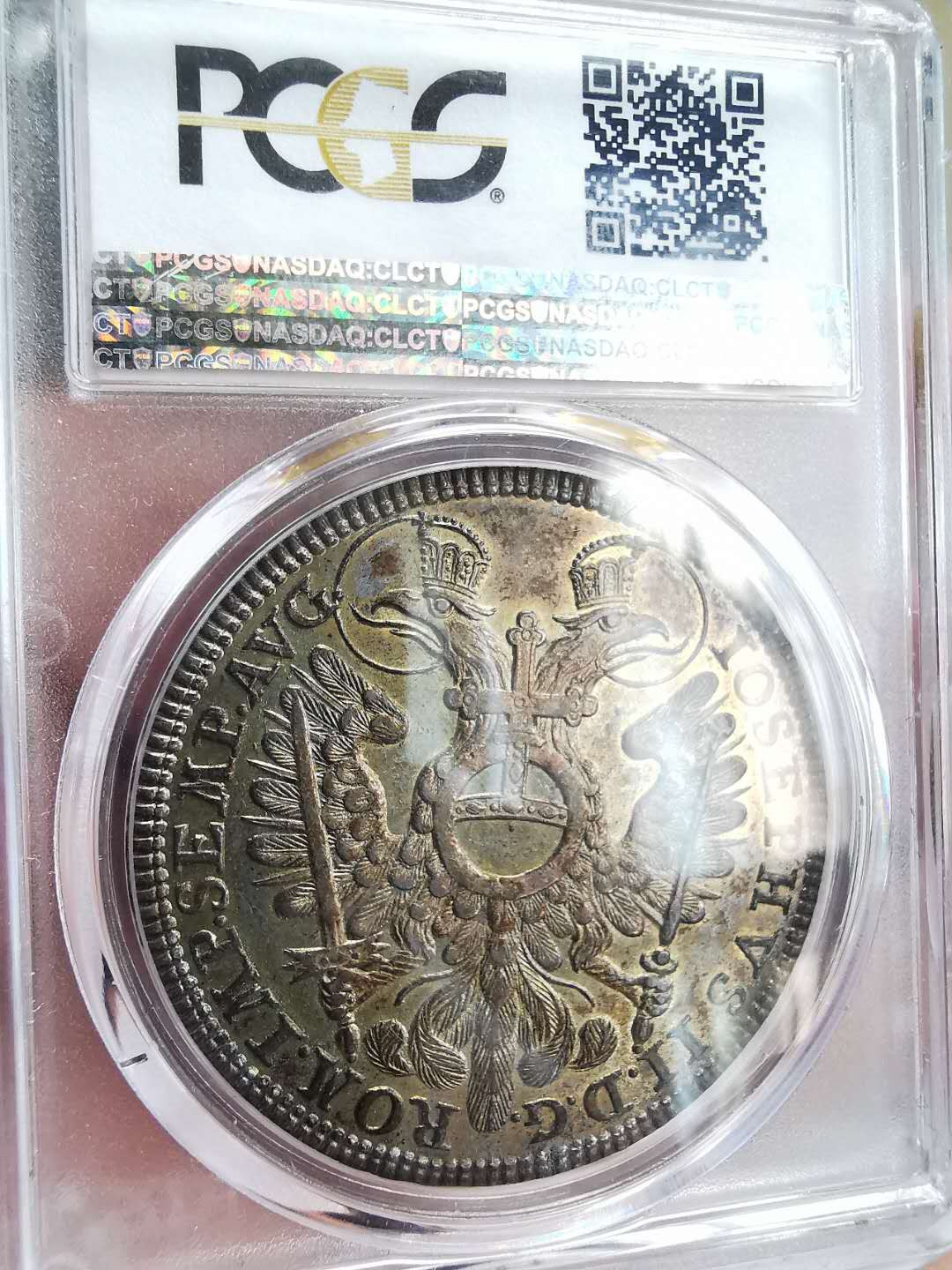 凡希社世界钱币微拍第一百六十四期 荐！1780德国纽伦堡城市景观泰勒PCGS-AU55