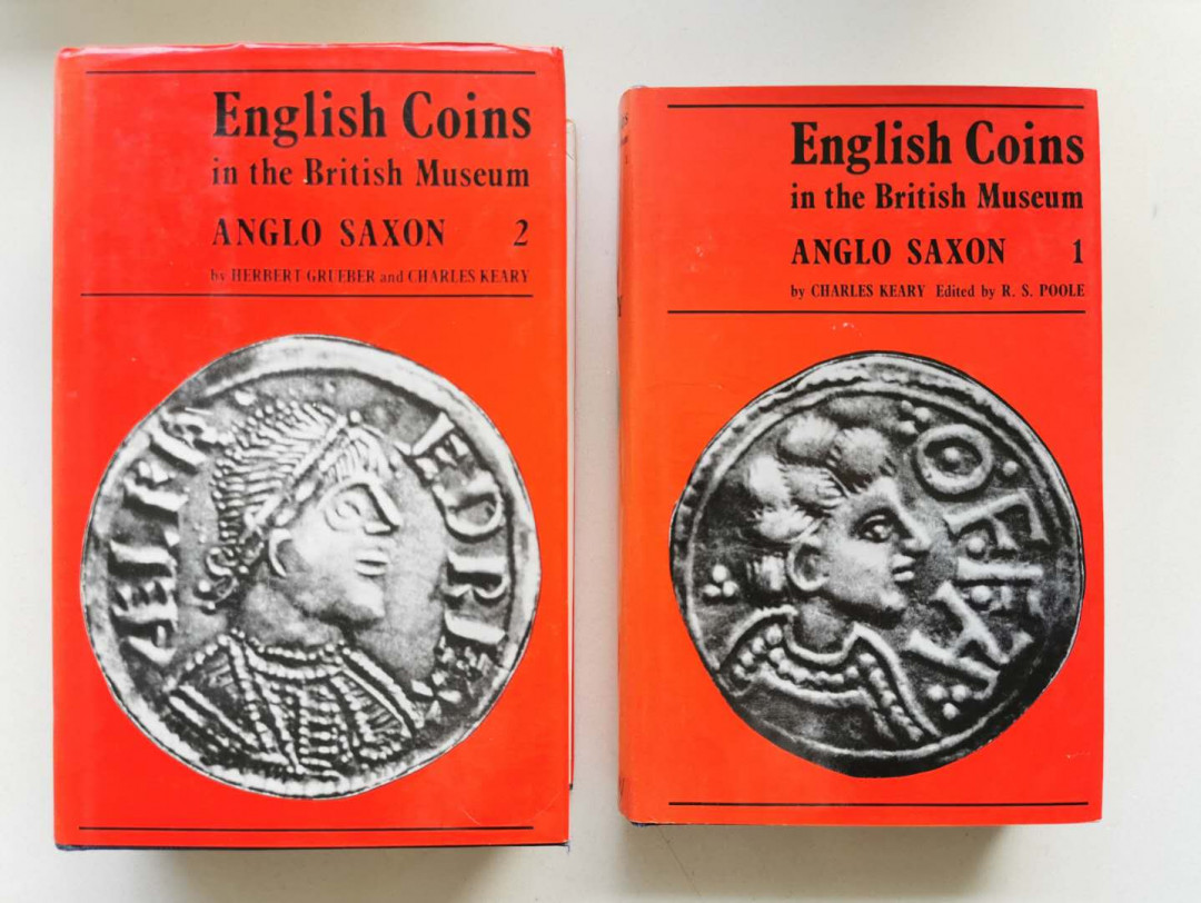 凡希社世界钱币微拍第一百六十四期 大英博物馆藏盎格鲁撒克逊钱币图录 上下卷 九五品