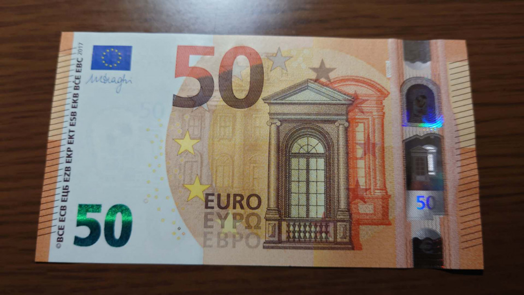 【囧羊收藏】精选微拍第33期暨2021年第二十四期 世界各国纸币 2017年50欧元 全新绝品豹子号999 三签