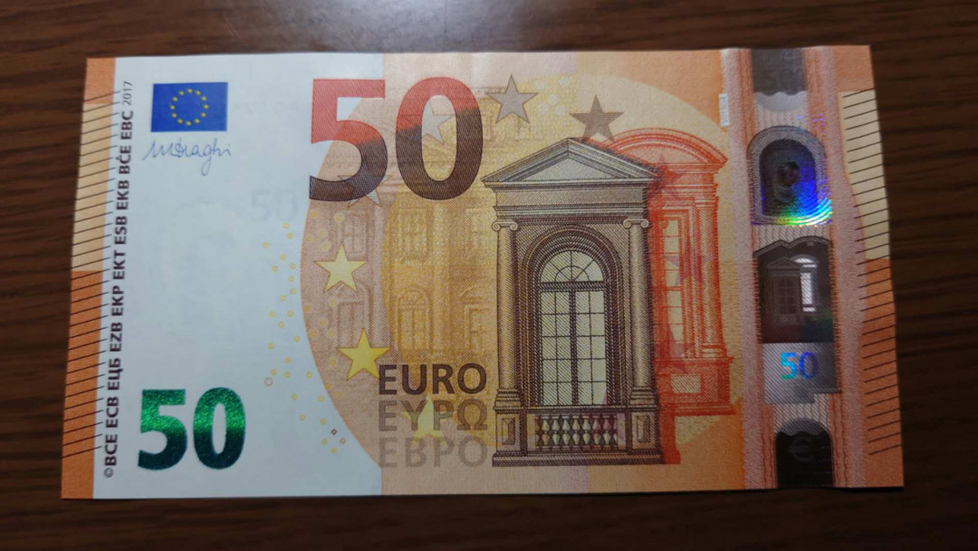 【囧羊收藏】精选微拍第33期暨2021年第二十四期 世界各国纸币 2017年50欧元 全新绝品狮子号3333 三签