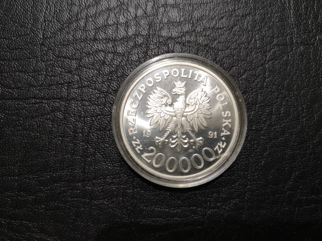 《外钞收藏家》第一百一十九期拍卖（本期106件拍品） 1991年波兰银币 ebay价格参考