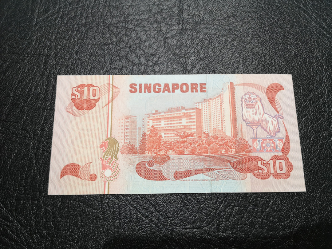 《外钞收藏家》第一百一十九期拍卖（本期106件拍品） 新加坡鸟版10元 全新