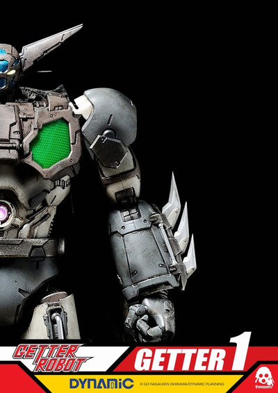 零元拍：ThreeZero X 永井豪 16寸 三一万能侠 一号机 Getter 1 黑色官网版，全新未拆。 - 零元拍：ThreeZero X 永井豪 16寸 三一万能侠 一号机 Getter 1 黑色官网版，全新未拆。