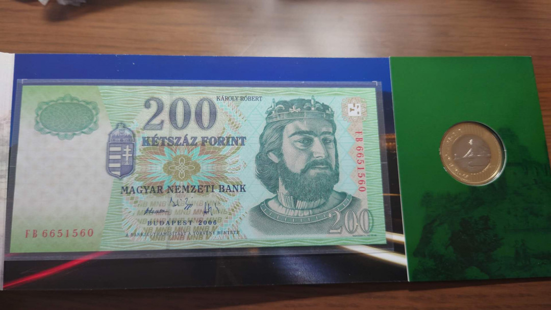 【囧羊收藏】精选微拍第35期暨2021年第二十六期 金属币专场 2006年匈牙利钞币套装  全新原册