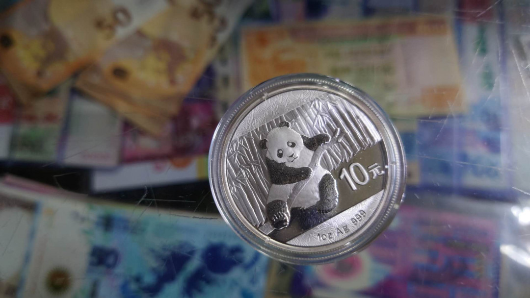 【囧羊收藏】精选微拍第35期暨2021年第二十六期 金属币专场 2014年熊猫1盎司银币 全品保真