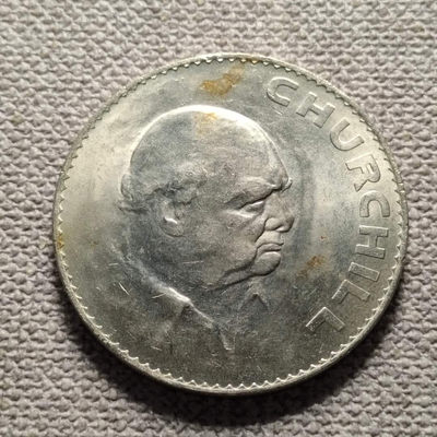0起1加-纯粹捡漏拍-35场 - 英国1965年1克朗丘吉尔克朗型纪念币