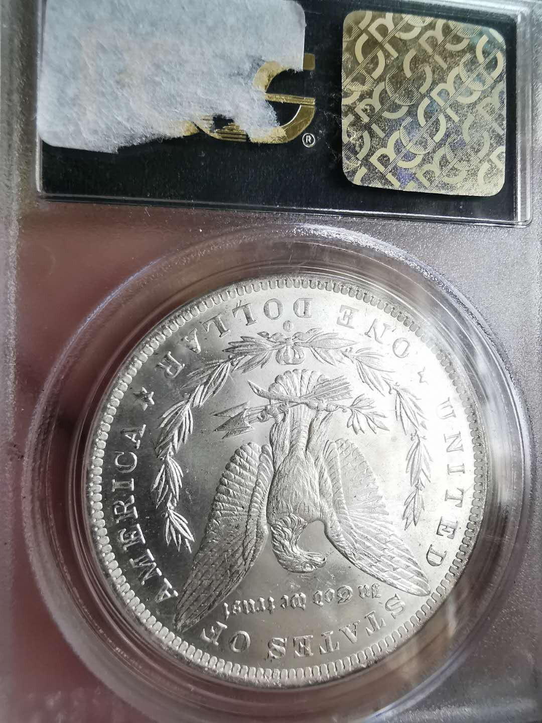 凡希社世界钱币微拍第一百六十五期 1884O美国摩根壹圆PCGS-MS65绿标老盒