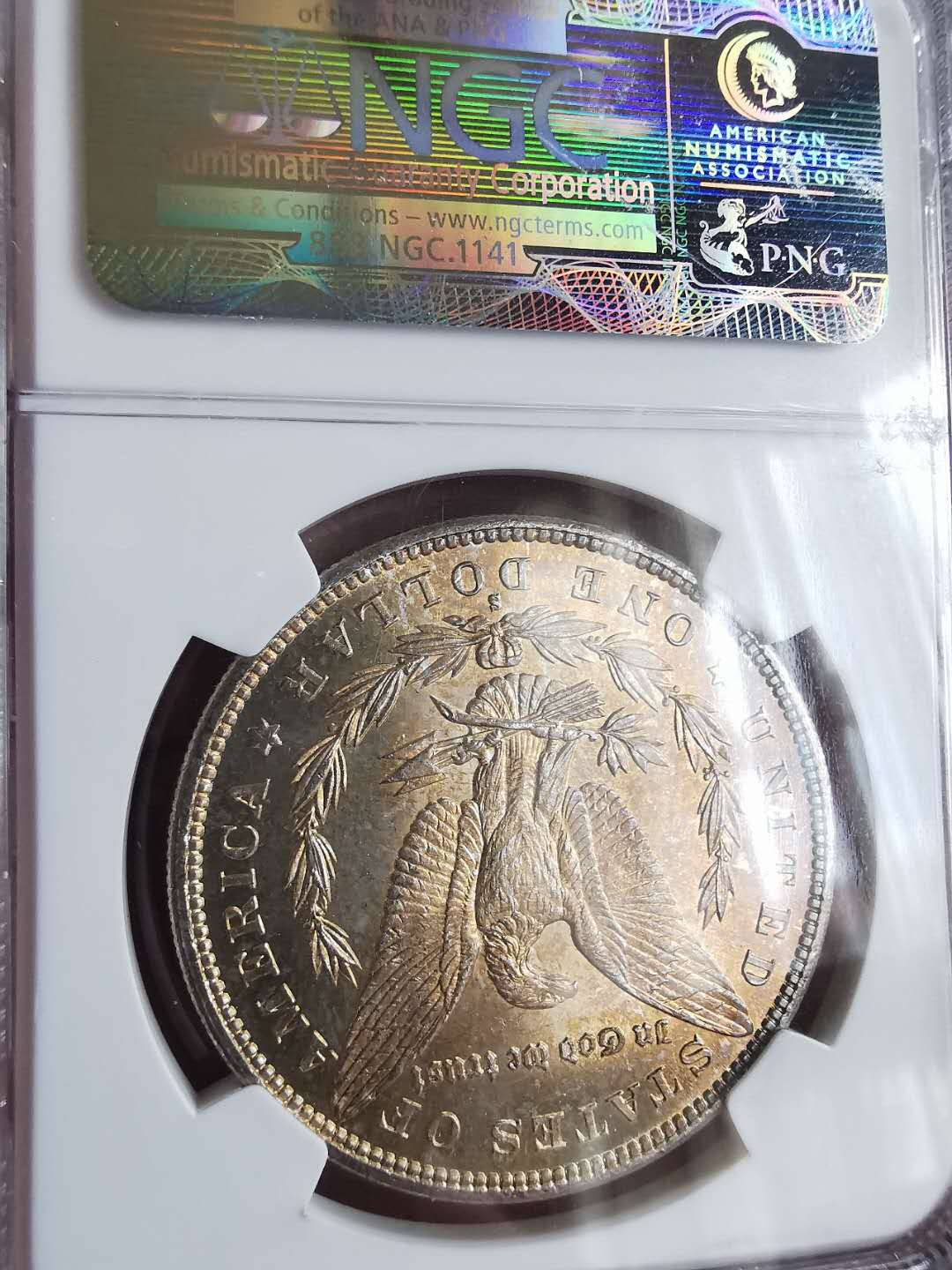 凡希社世界钱币微拍第一百六十五期 1879摩根壹圆NGC-MS64